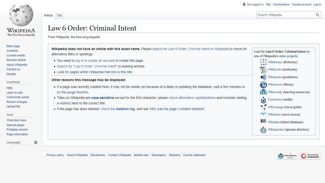Law & Order: Criminal Intent - Wikipedia